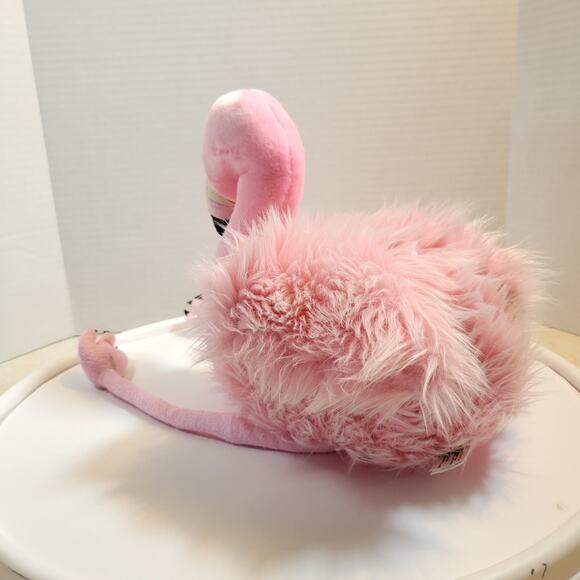 Pink Flamingo Stuffed Animal Plush Toy Bird Long Legs 17" Fluffy Wild Republic - Picture 5 of 16